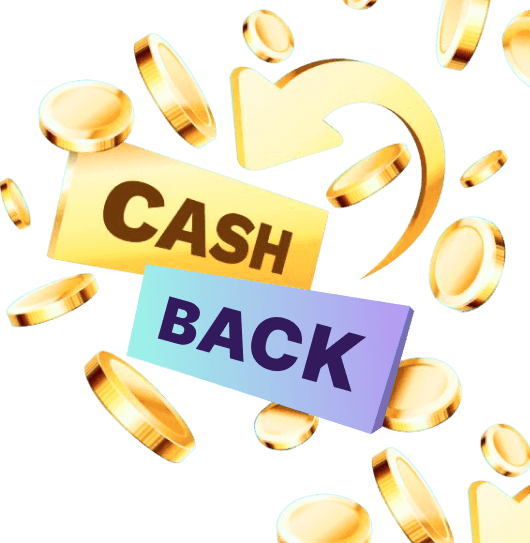 Cashback 50%